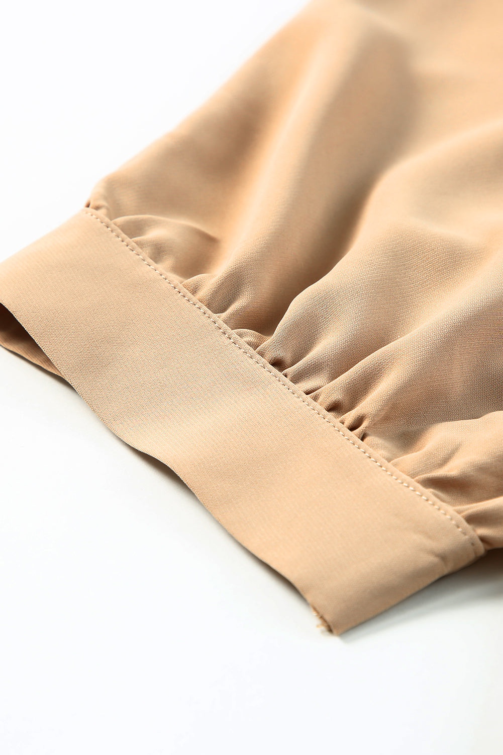Three-Quarter Sleeve Slit Shirt