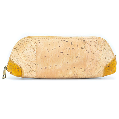 Tampon or Pad holder- Curved Compact Cork Case